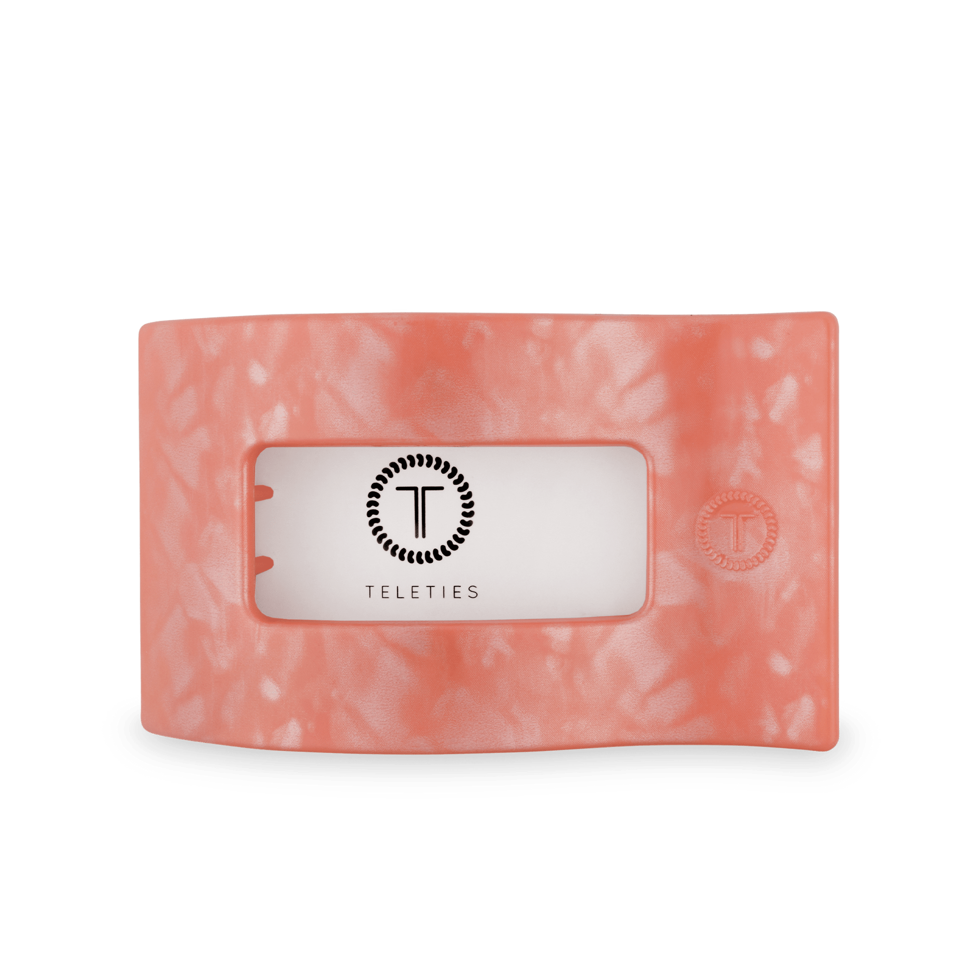 Flat Rectangle Hair Clip | Large | Dreamsicle - She Chester
