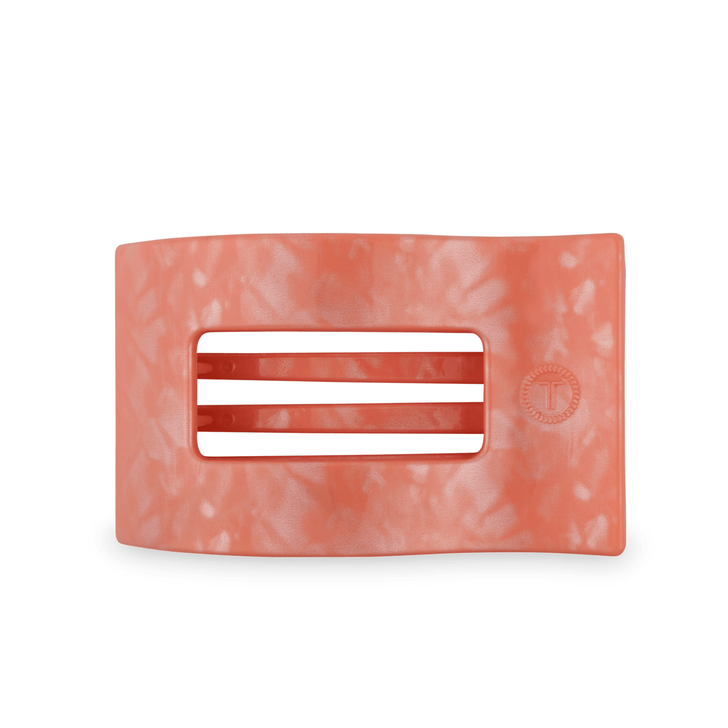 Flat Rectangle Hair Clip | Large | Dreamsicle - She Chester