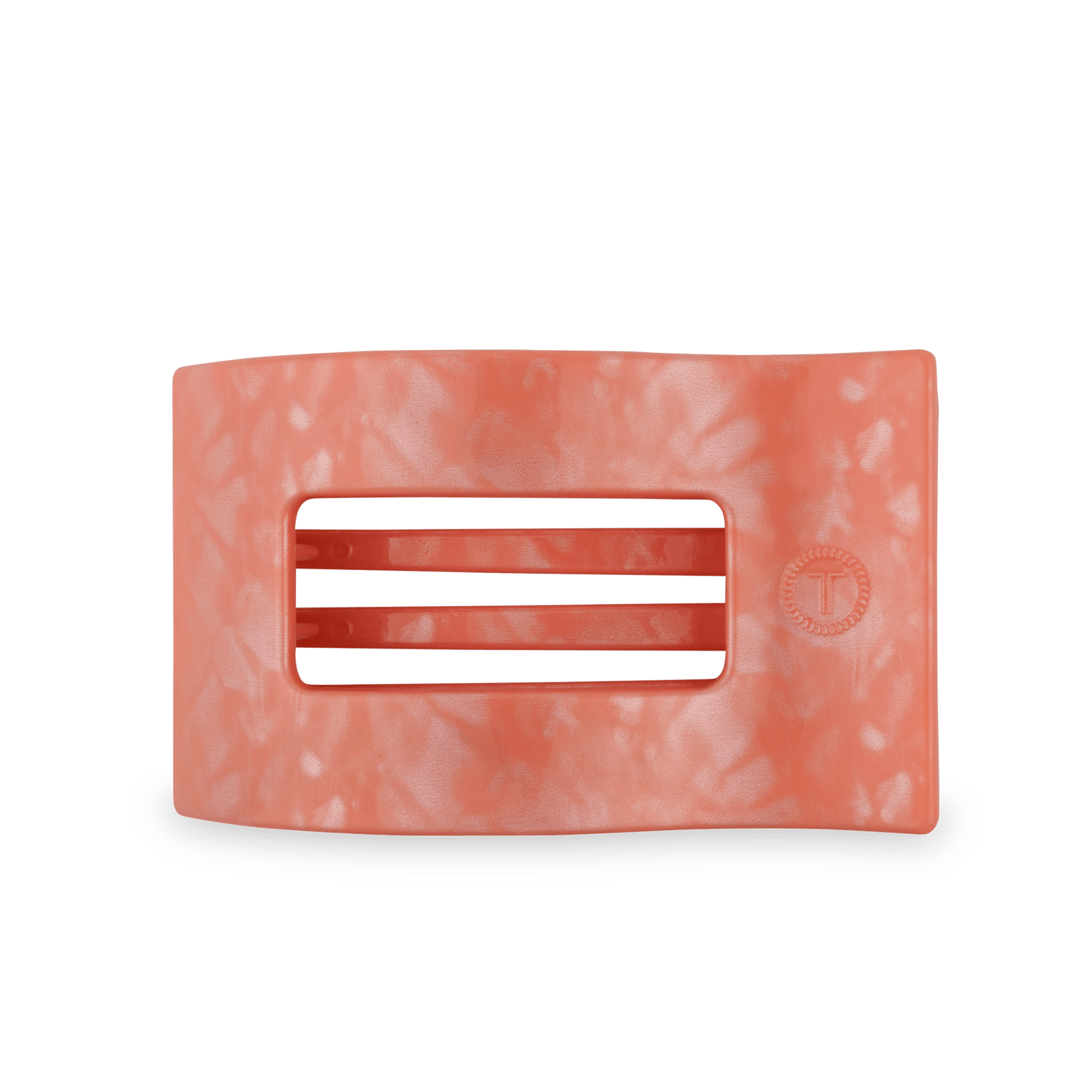 Flat Rectangle Hair Clip | Large | Dreamsicle - She Chester