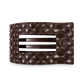 Flat Rectangle Hair Clip | Large | Truly Taupe Quilted - She Chester