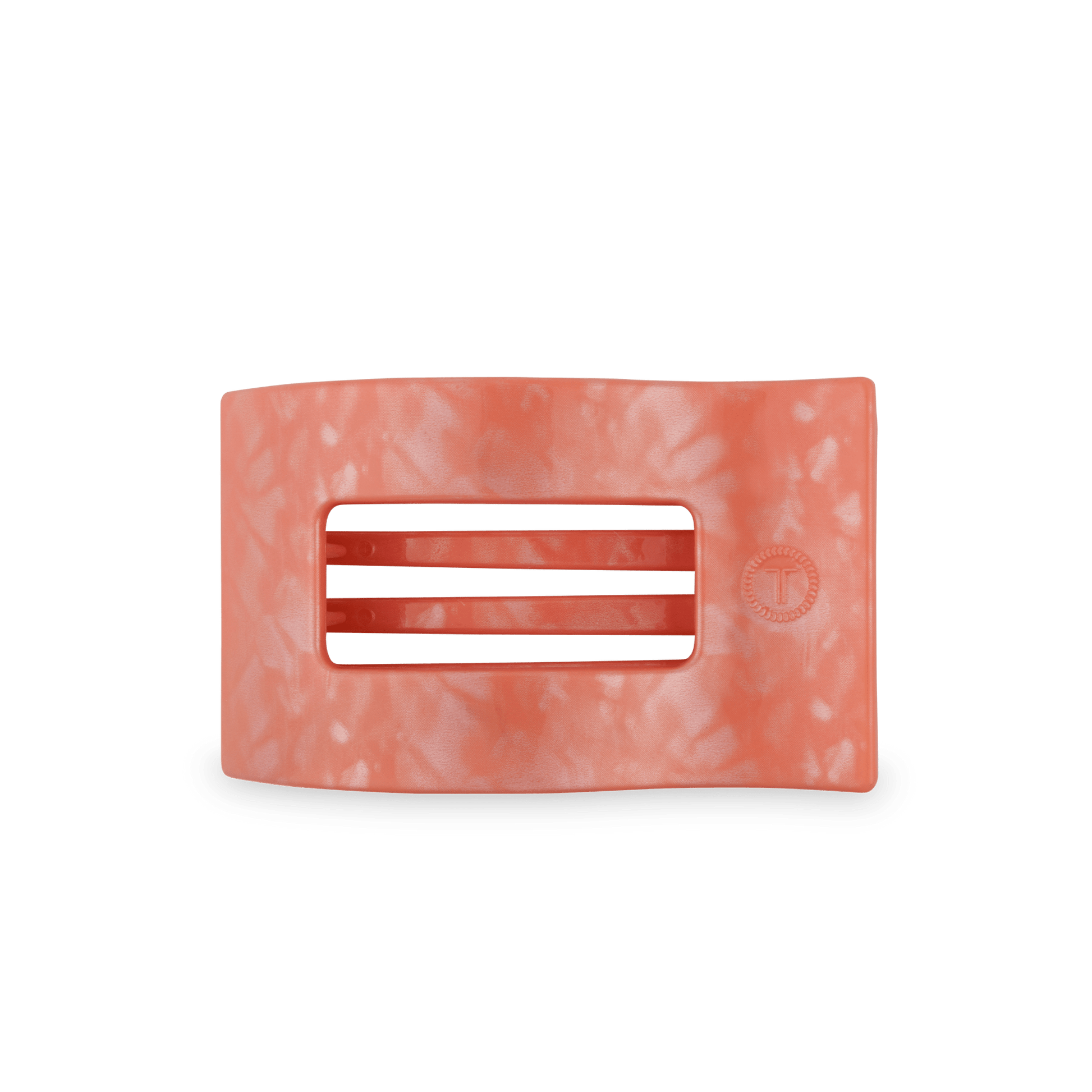 Flat Rectangle Hair Clip | Medium | Dreamsicle - She Chester