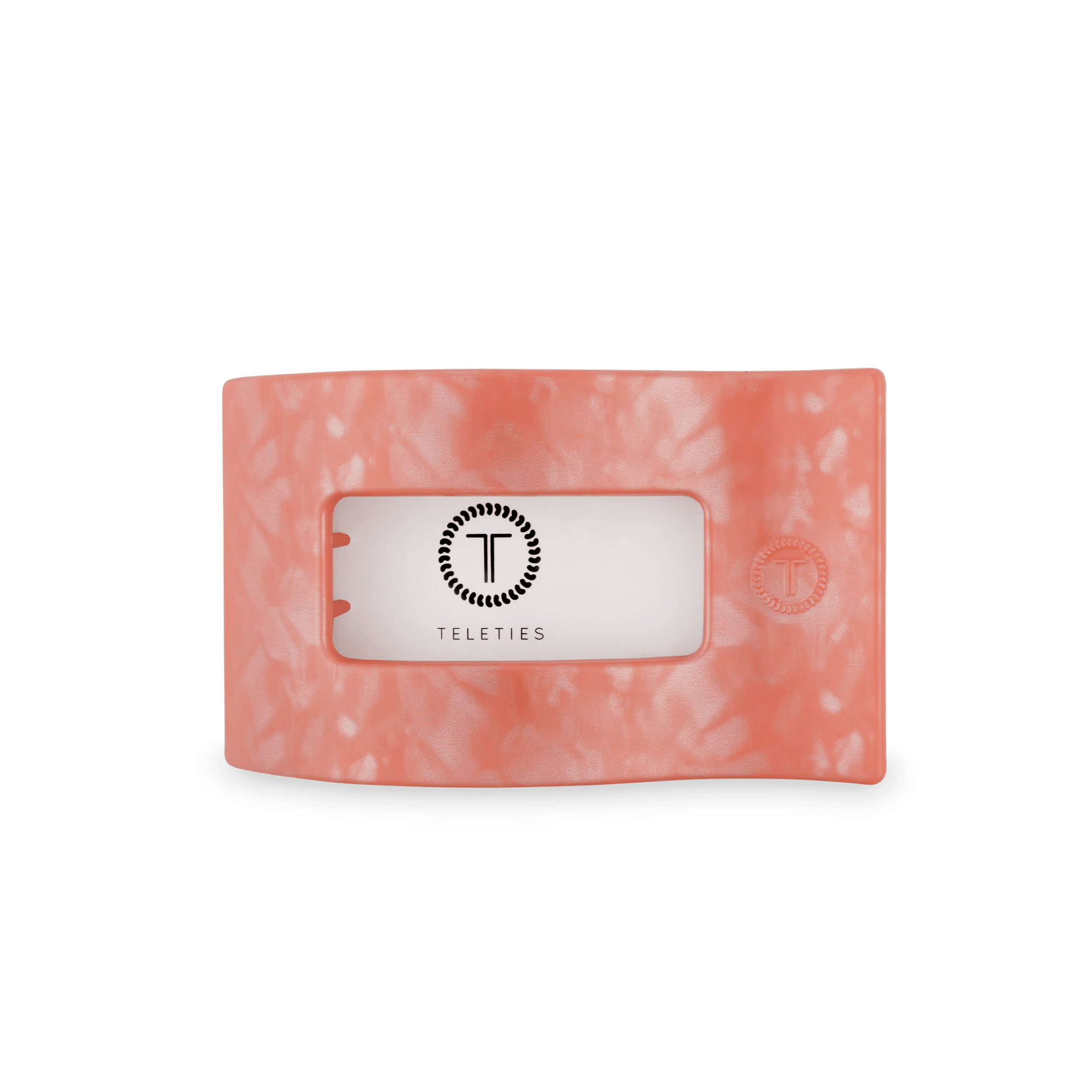 Flat Rectangle Hair Clip | Medium | Dreamsicle - She Chester