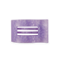 Flat Rectangle Hair Clip | Medium | Lavender Mist - She Chester