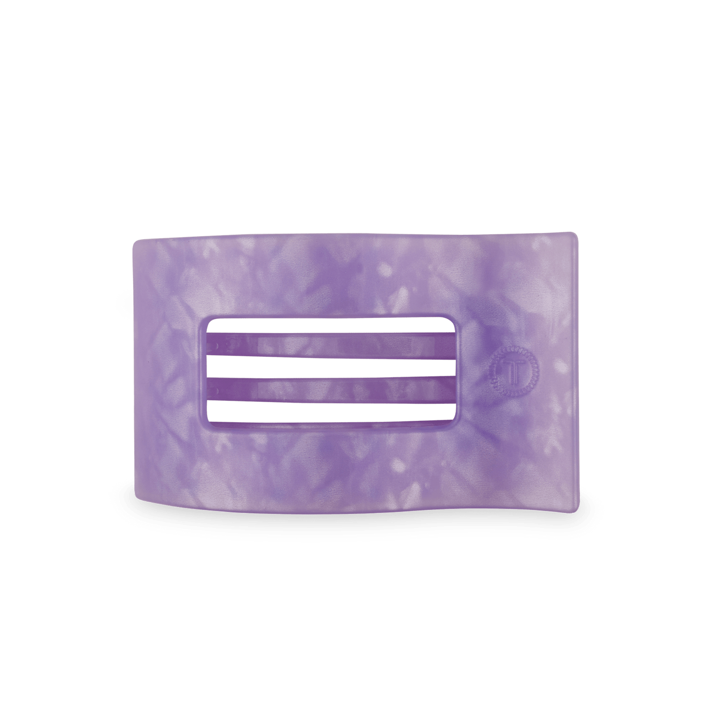 Flat Rectangle Hair Clip | Medium | Lavender Mist - She Chester
