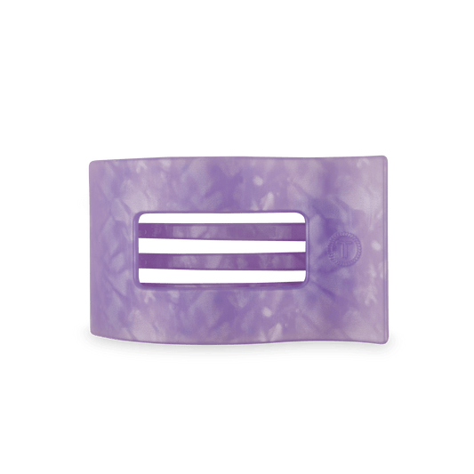 Flat Rectangle Hair Clip | Medium | Lavender Mist - She Chester
