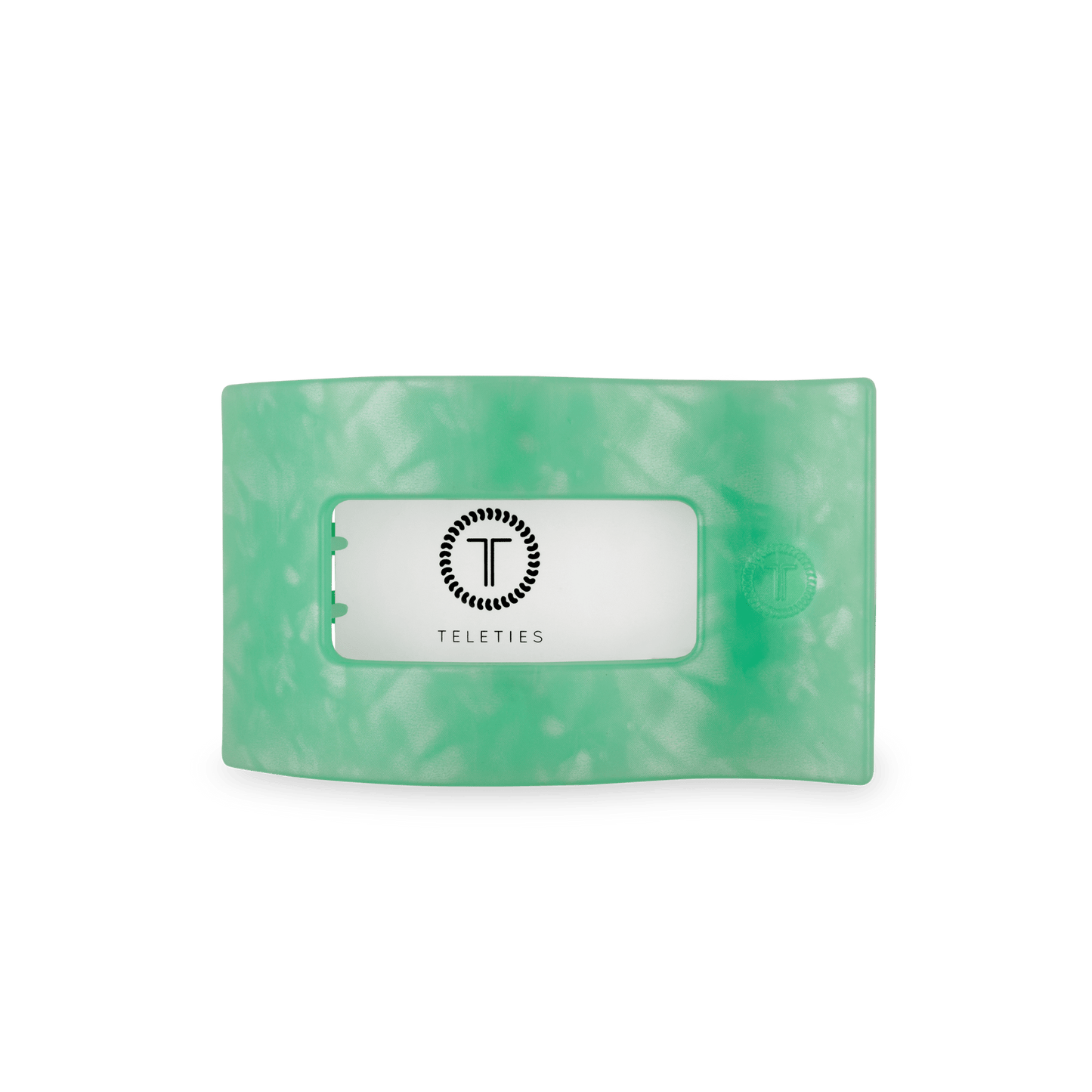 Flat Rectangle Hair Clip | Medium | Spring Splash - She Chester