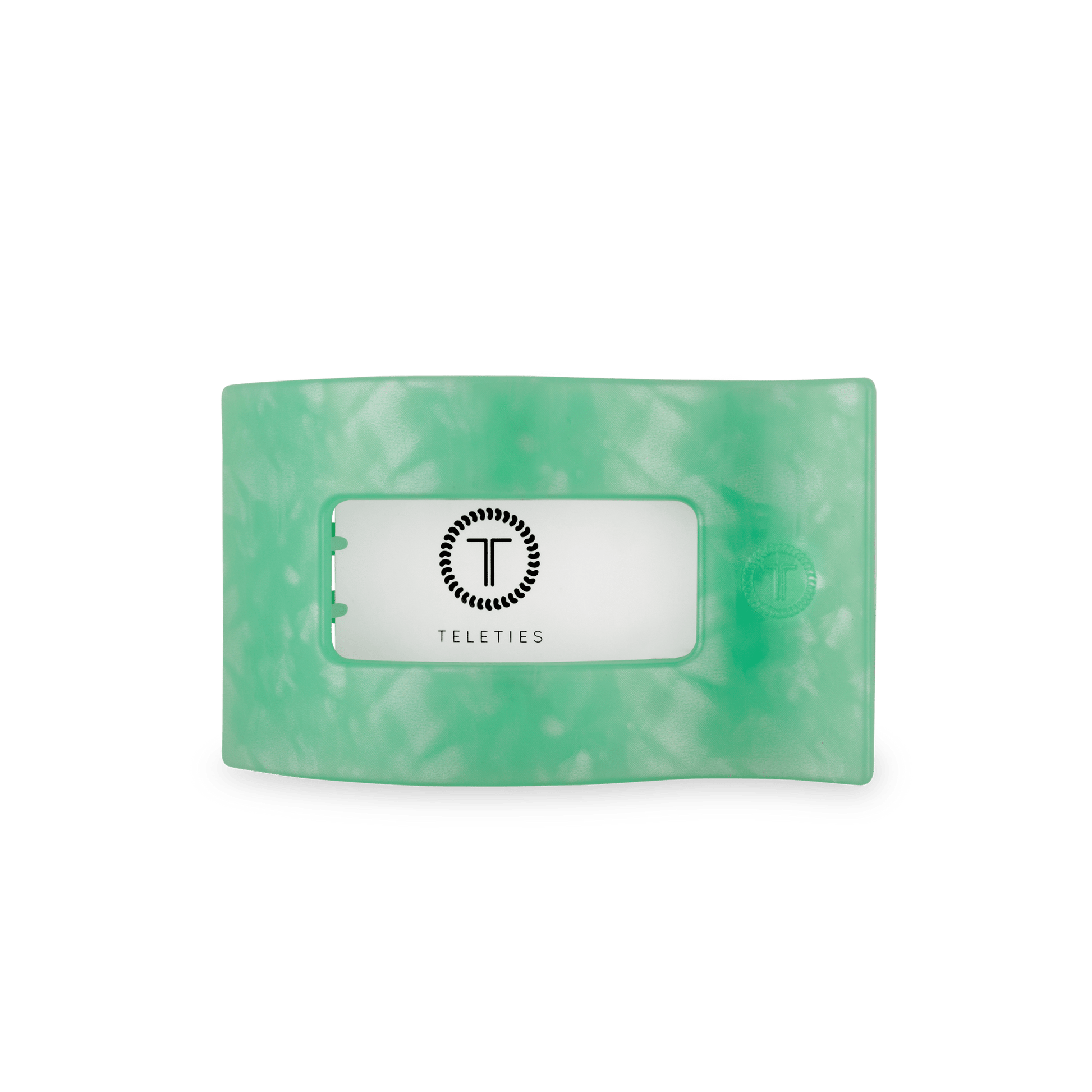 Flat Rectangle Hair Clip | Medium | Spring Splash - She Chester