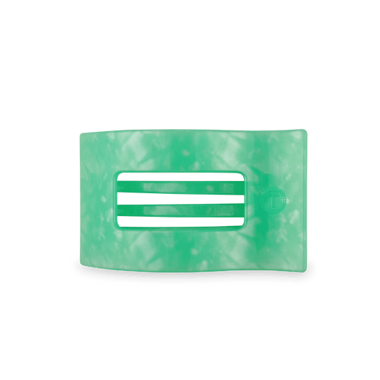 Flat Rectangle Hair Clip | Medium | Spring Splash - She Chester