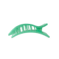 Flat Rectangle Hair Clip | Medium | Spring Splash - She Chester