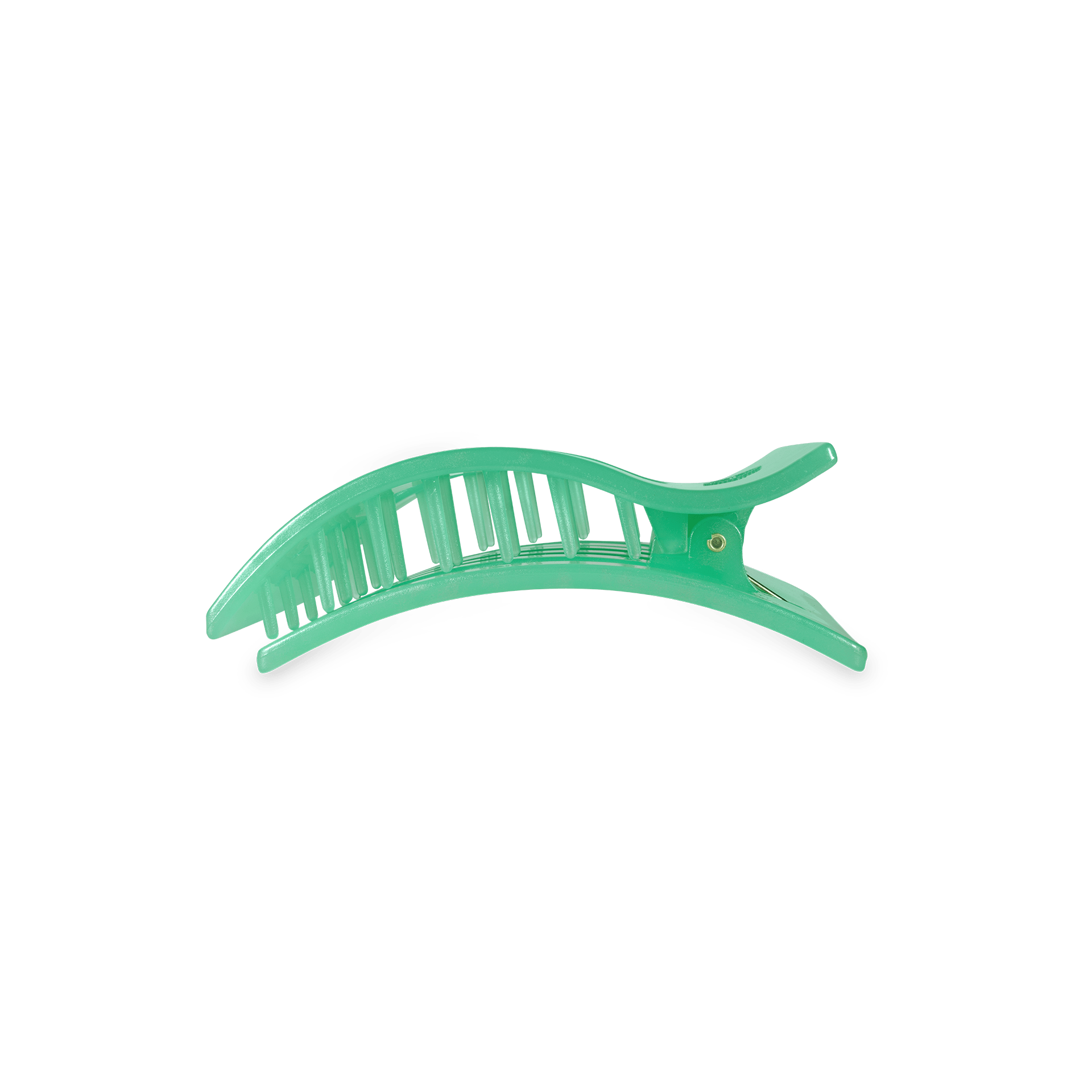 Flat Rectangle Hair Clip | Small | Spring Splash - She Chester