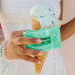 Flat Rectangle Hair Clip | Small | Spring Splash - She Chester