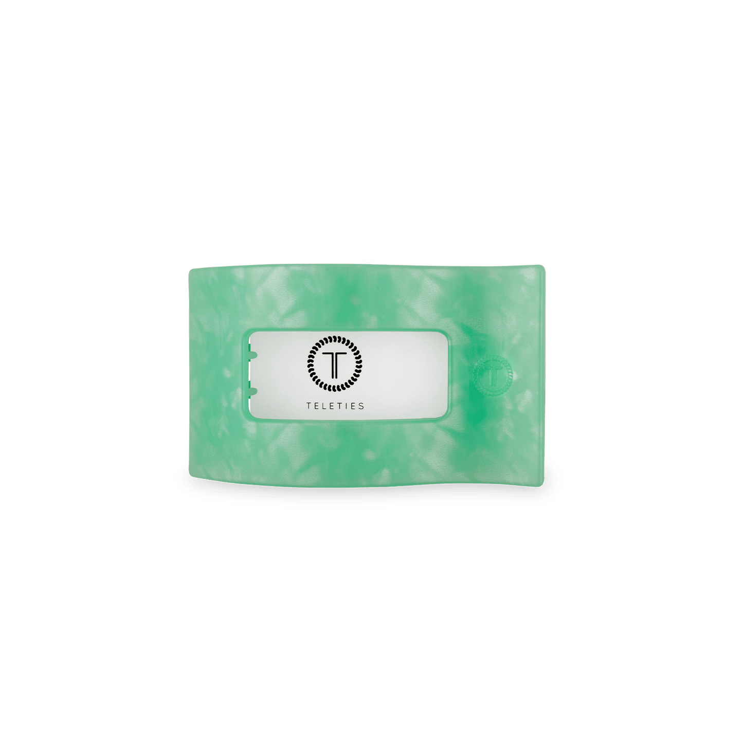Flat Rectangle Hair Clip | Small | Spring Splash - She Chester