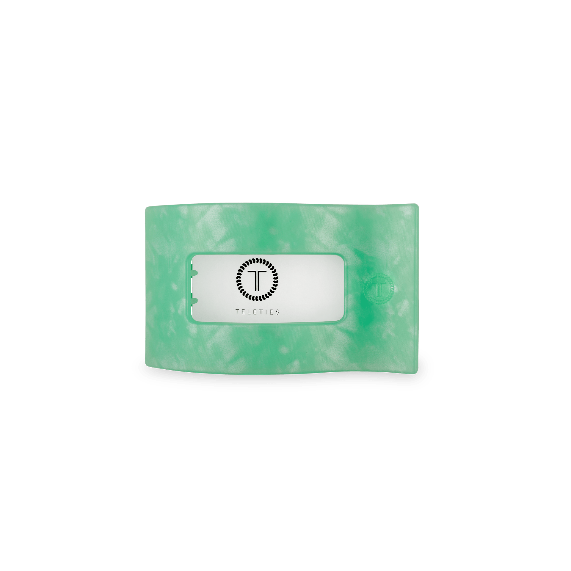 Flat Rectangle Hair Clip | Small | Spring Splash - She Chester