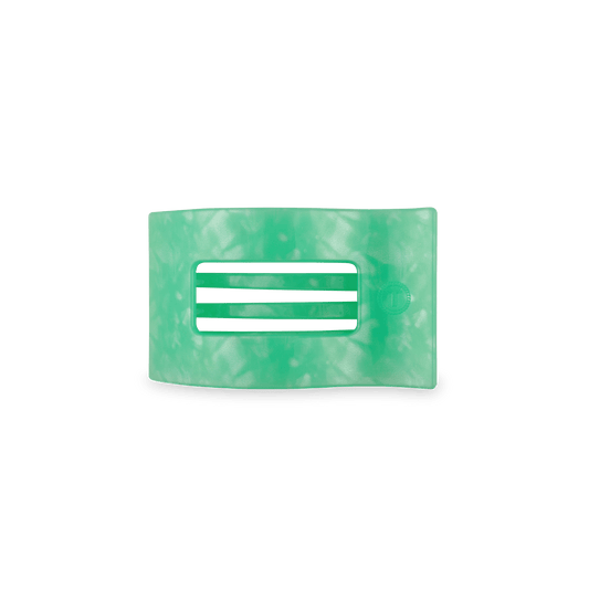 Flat Rectangle Hair Clip | Small | Spring Splash - She Chester