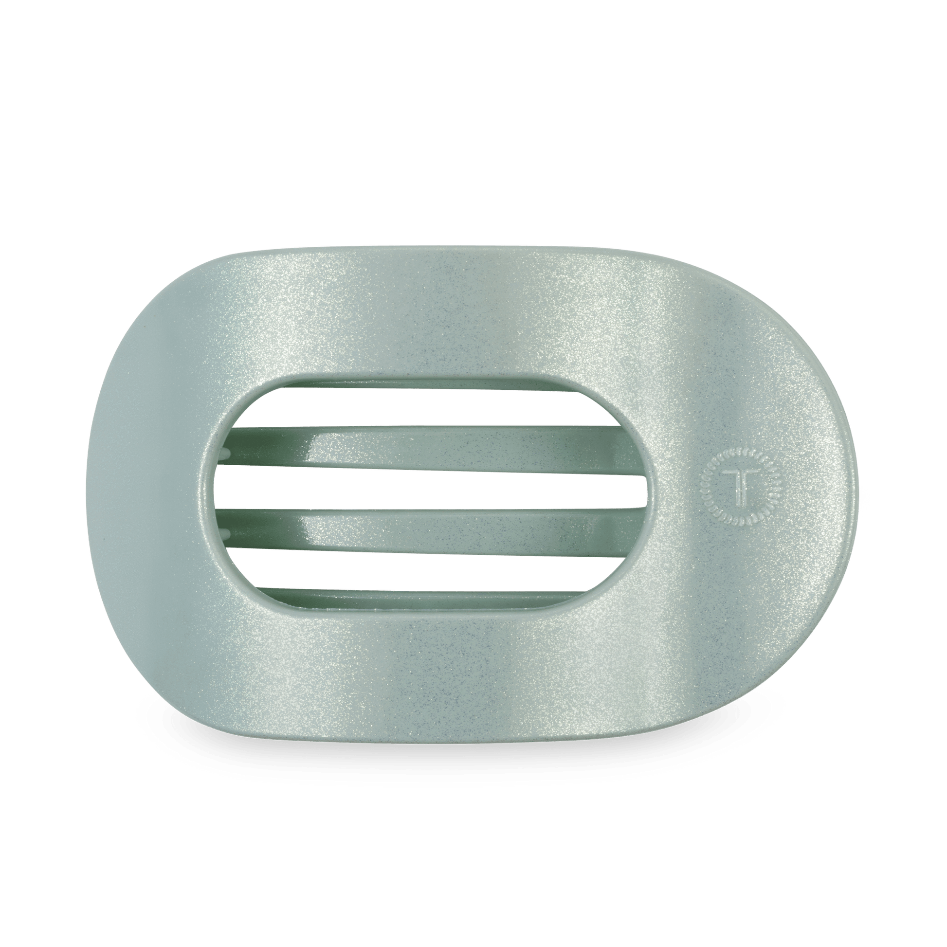 Flat Round Hair Clip | Large | Dew Drop - She Chester