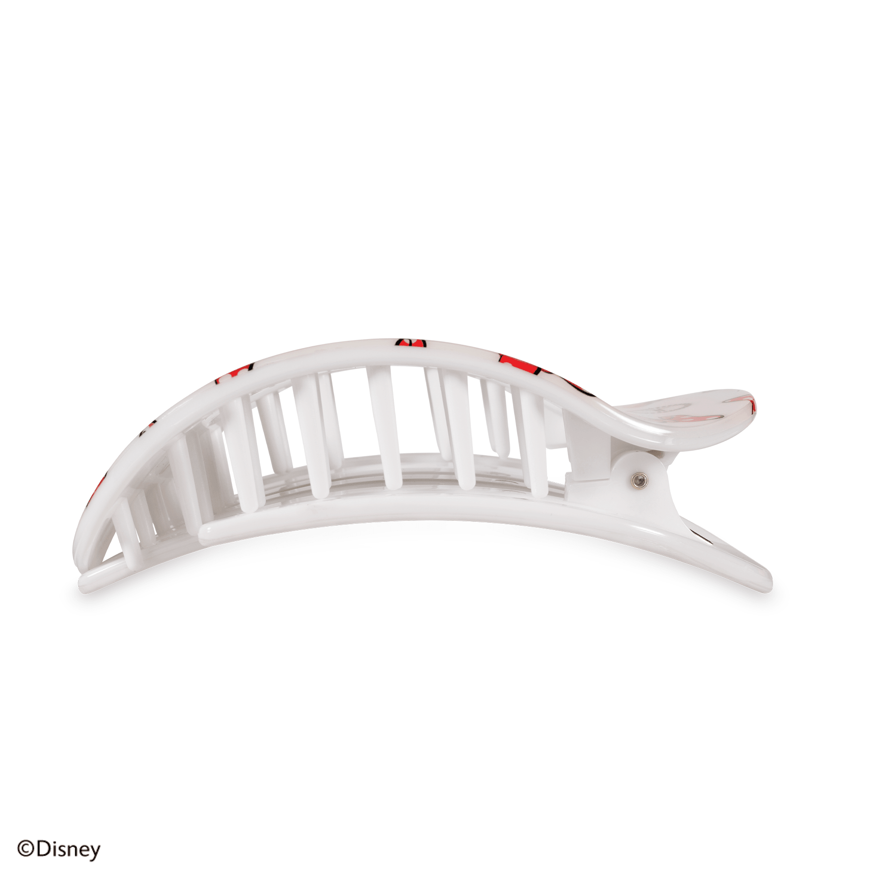 Flat Round Hair Clip | Large | Minnie Mouse Loves Her Bows! - She Chester