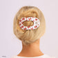 Flat Round Hair Clip | Large | Minnie Mouse Loves Her Bows! - She Chester