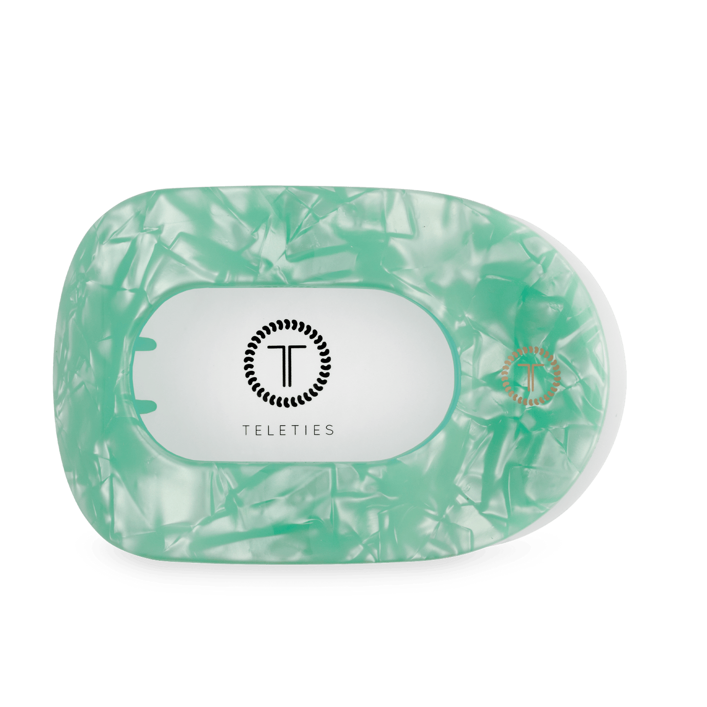 Flat Round Hair Clip | Large | Spring Splash - She Chester