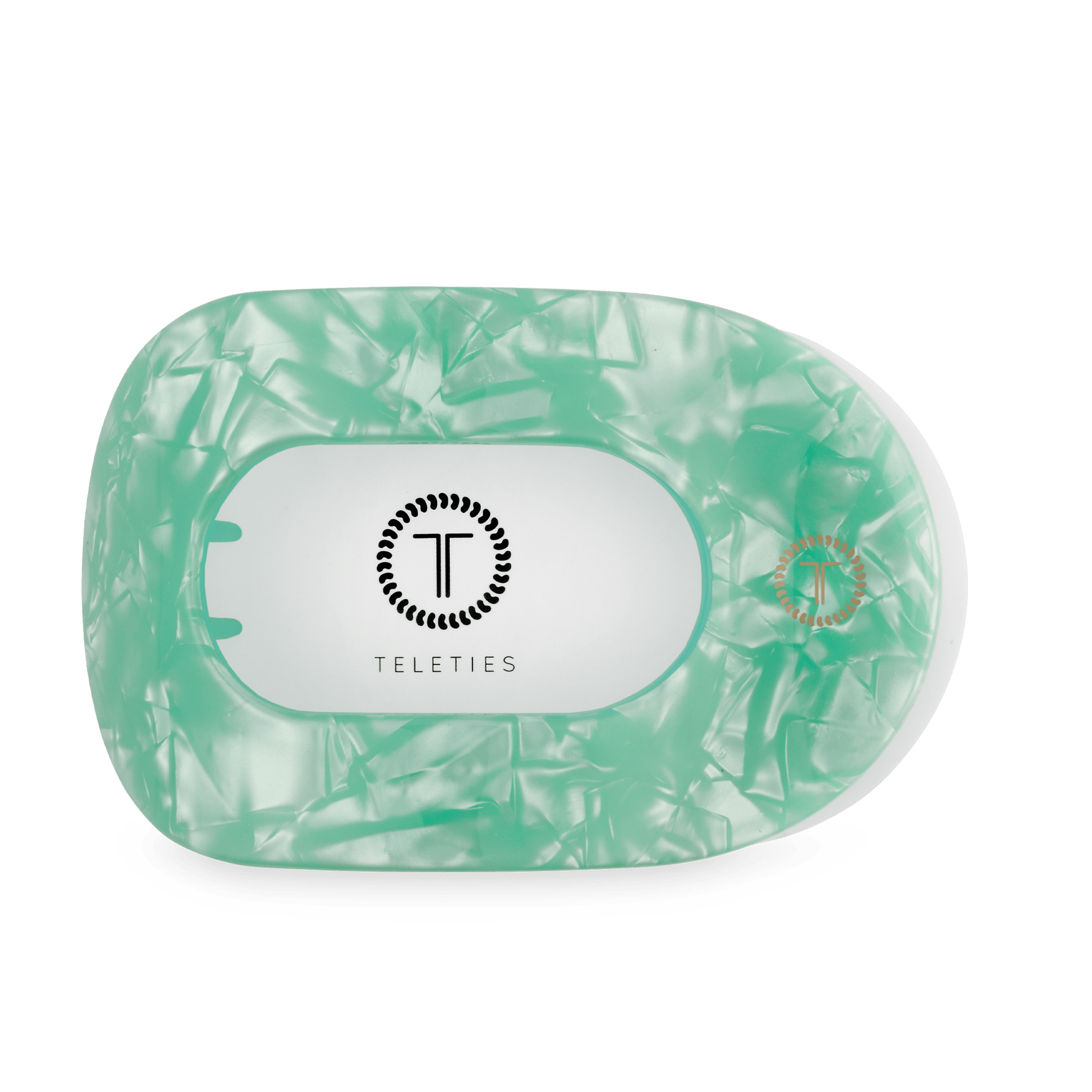 Flat Round Hair Clip | Large | Spring Splash - She Chester