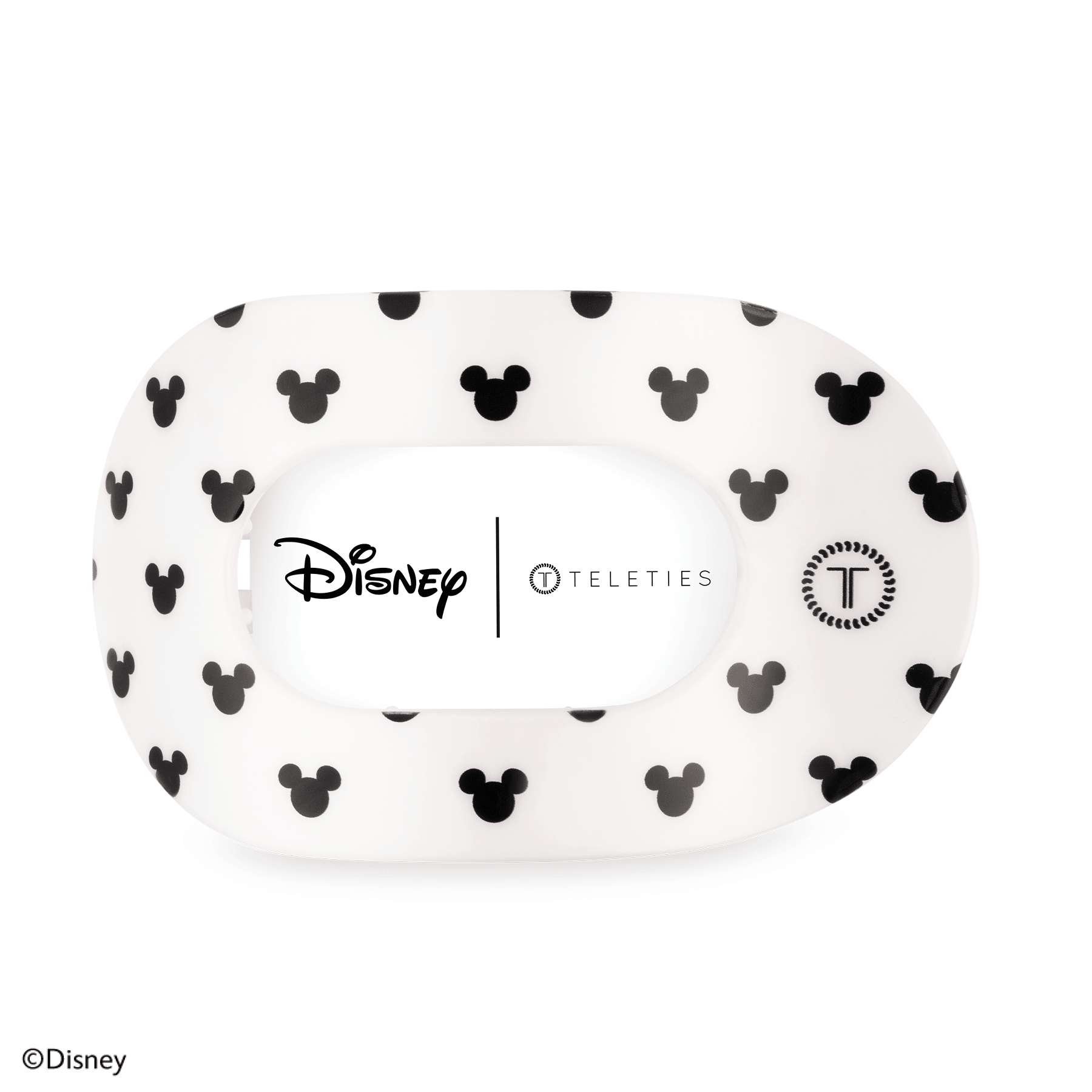 Flat Round Hair Clip | Large | The Iconic Mickey Mouse - She Chester