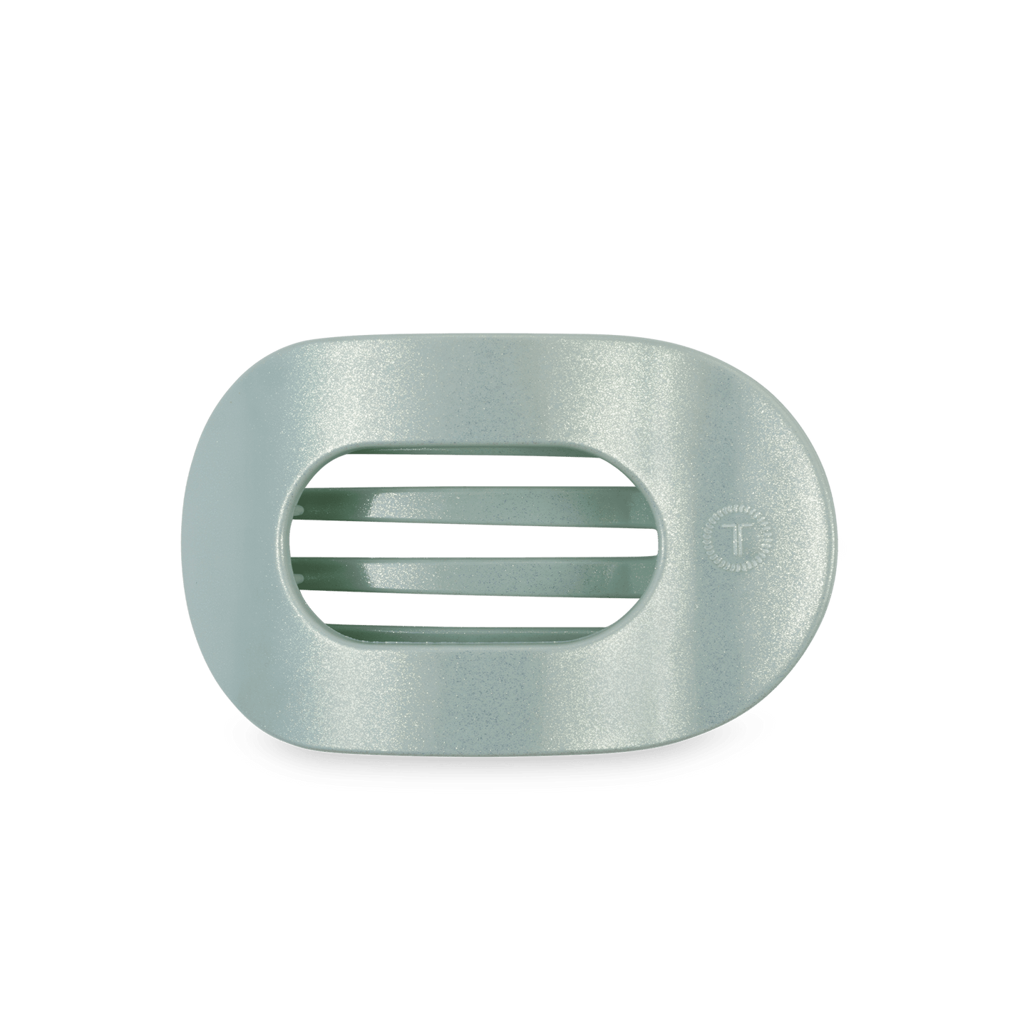 Flat Round Hair Clip | Medium | Dew Drop - She Chester