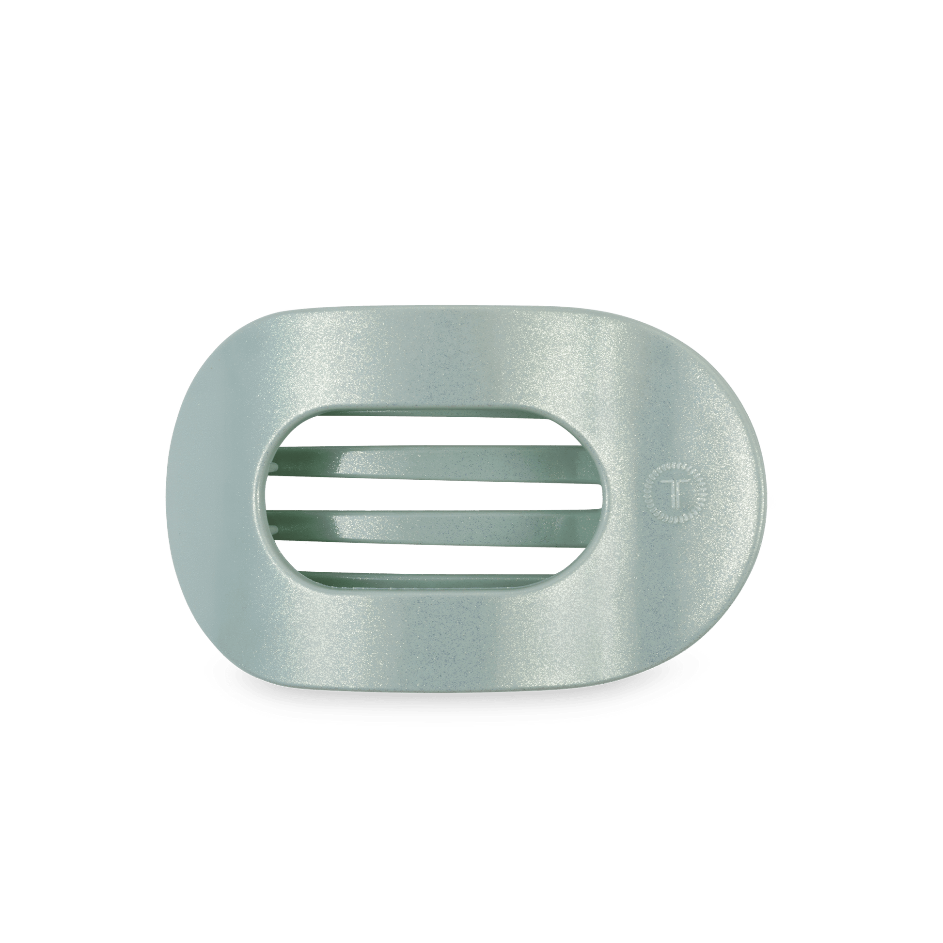 Flat Round Hair Clip | Medium | Dew Drop - She Chester