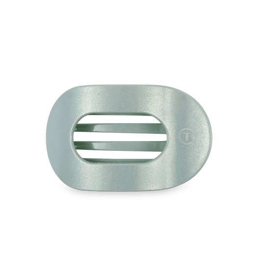 Flat Round Hair Clip | Medium | Dew Drop - She Chester