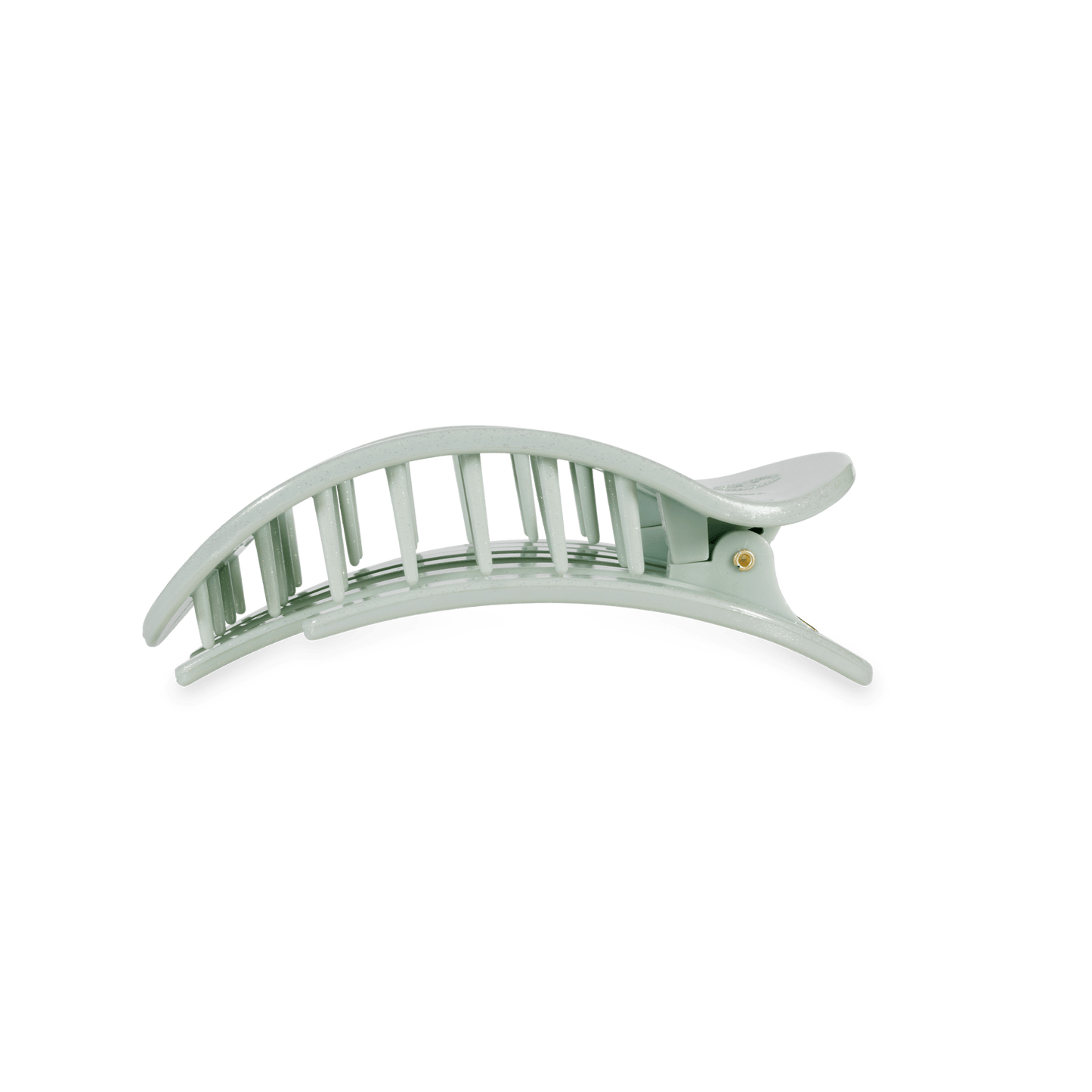 Flat Round Hair Clip | Medium | Dew Drop - She Chester