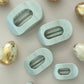 Flat Round Hair Clip | Small | Dew Drop - She Chester