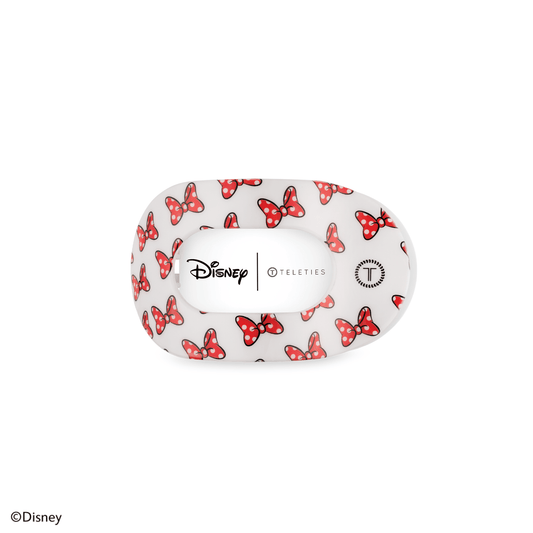 Flat Round Hair Clip | Small | Minnie Mouse Loves Her Bows! - She Chester