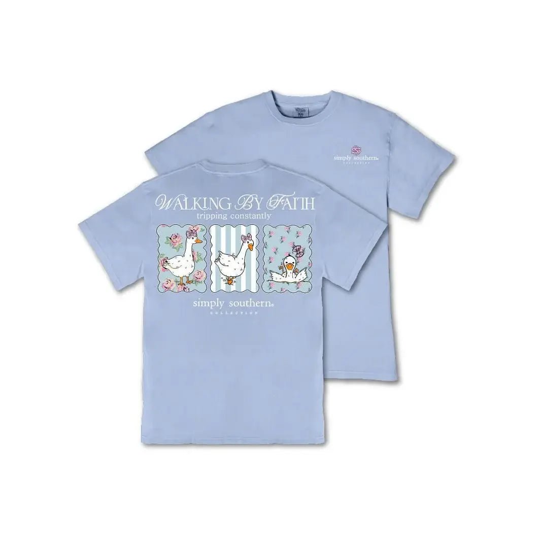Flipping Ducks Mineral Wash Tee - She Chester