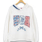 Floral Patchwork USA Hoodie - She Chester