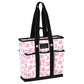 Floral Reef Pocket Rocket Pocket Tote Bag - She Chester