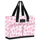 Floral Reef Uptown Girl Pocket Tote Bag - She Chester