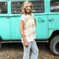Flower Crochet Sweater Tank Vest - She Chester