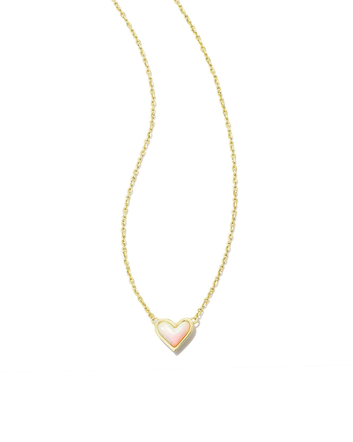 Framed Ari Heart Pink Gold Opal - She Chester