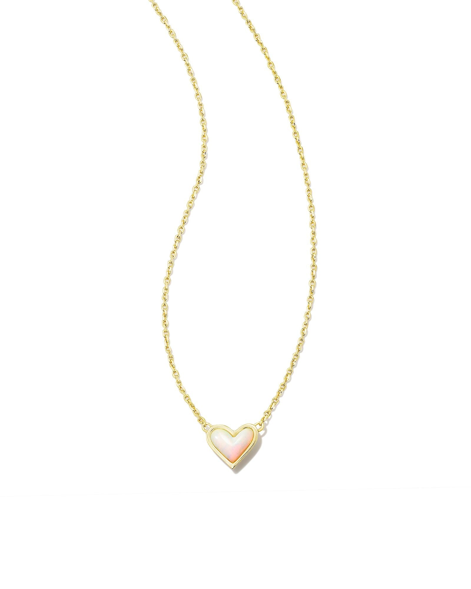 Framed Ari Heart Pink Gold Opal - She Chester