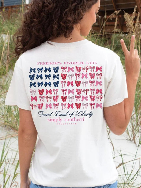 Freedom's Favorite Girl SS Tee - She Chester