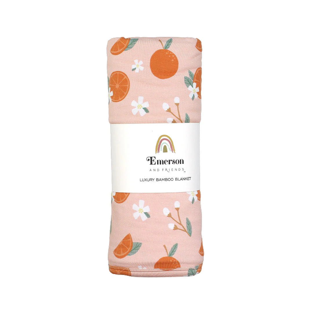 Freshly Squeezed Luxury Bamboo Blanket - She Chester