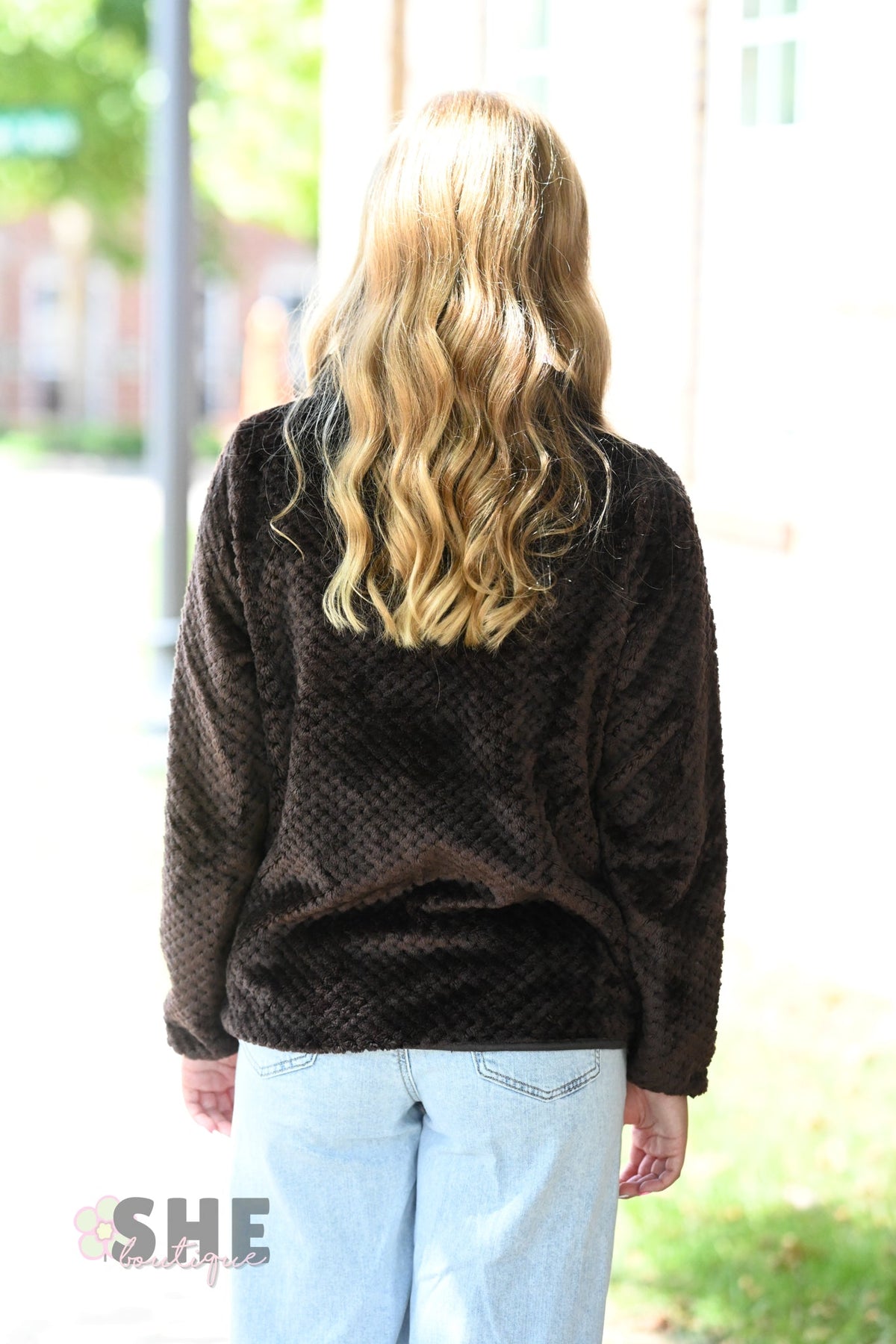 Full Zip Coffee Simply Soft - She Chester