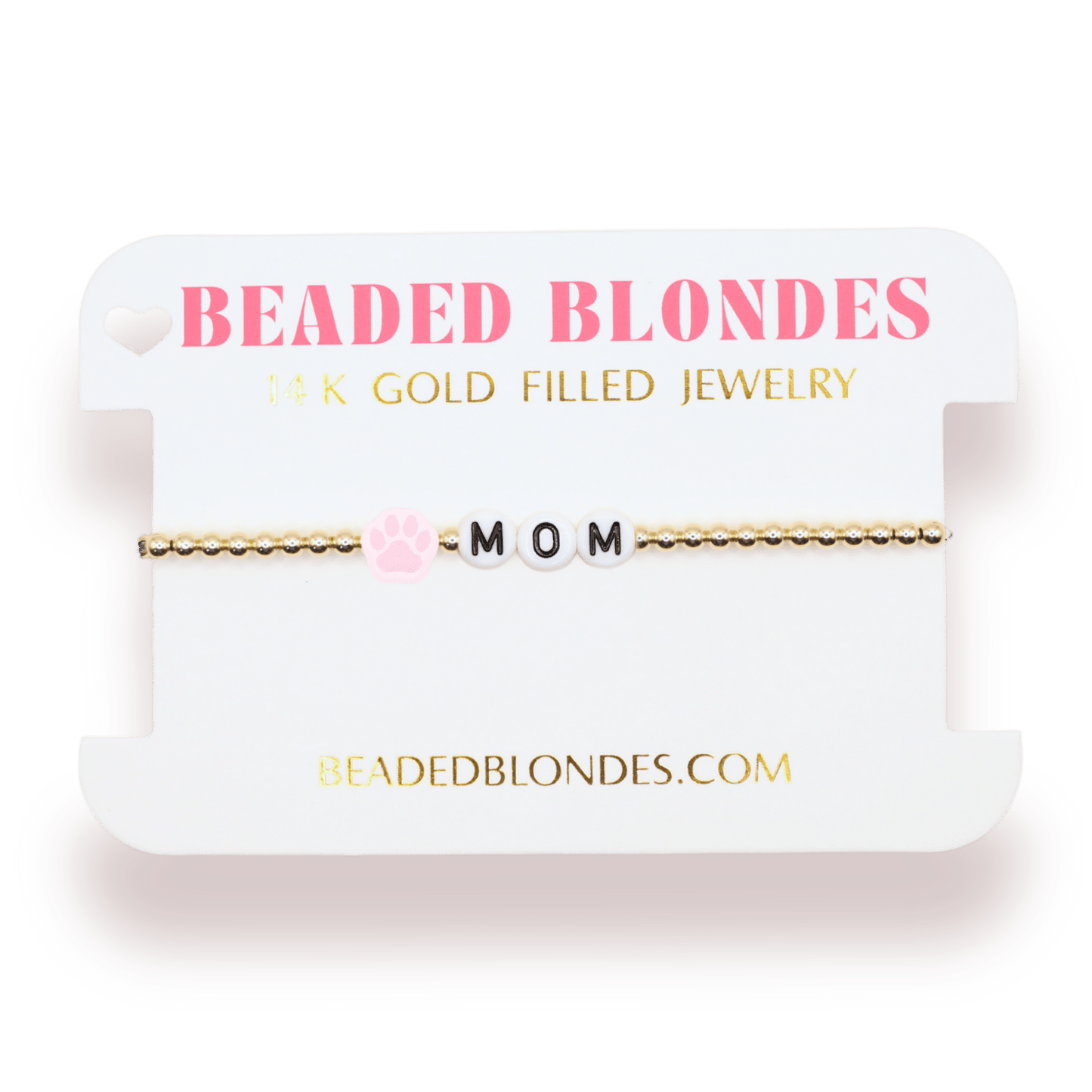 Fur Mom Bracelet: Standard 6.75 / Gold - She Chester