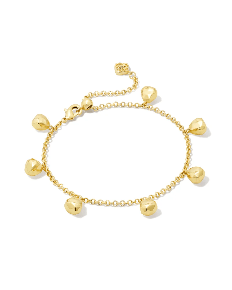 Gabby Delicate Chain Bracelet Gold - She Chester