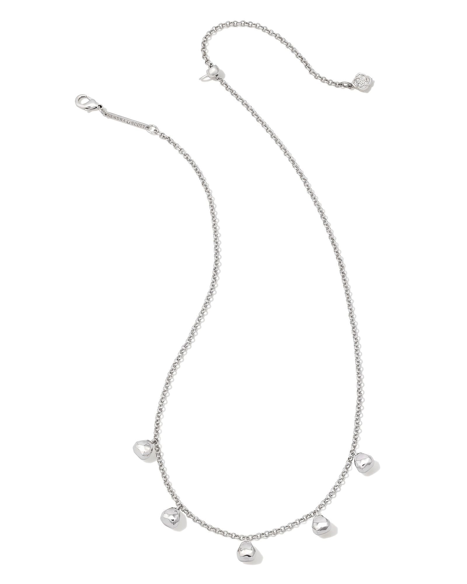 Gabby Strand Necklace Rhod - She Chester
