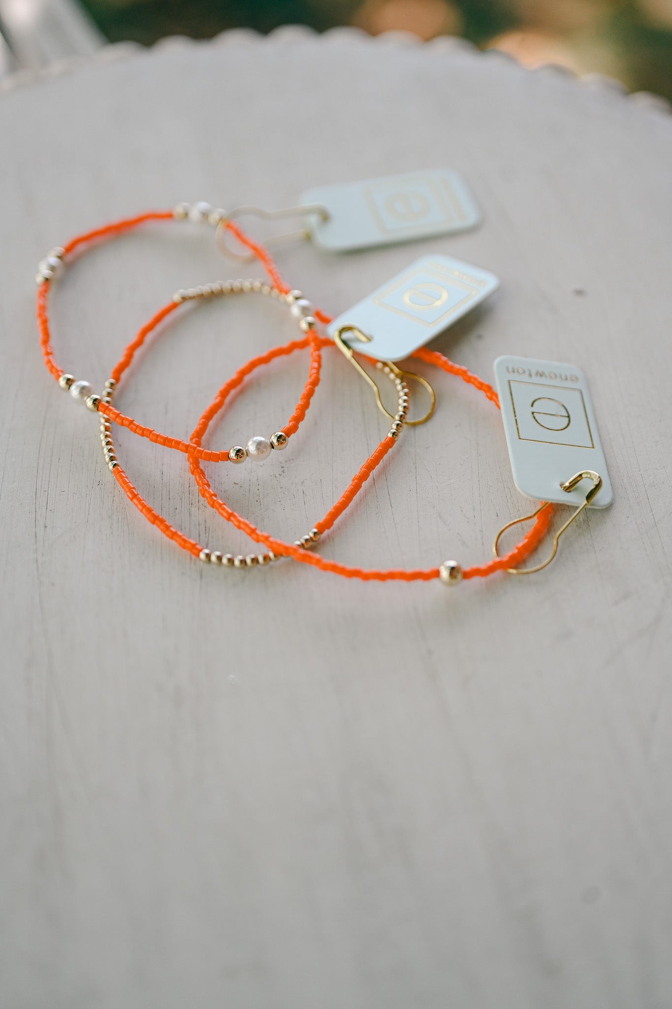 Game Day Hope Purpose Pearl Bright Orange - She Chester