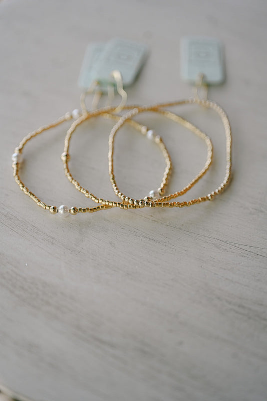 Game Day Hope Purpose Pearl Gold Luster - She Chester