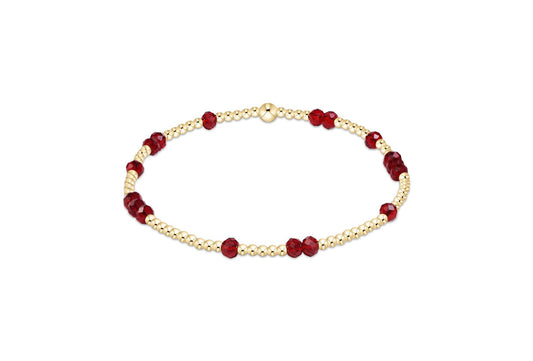 Gameday Flirty Hope Unwritten Bracelet - Maroon - She Chester