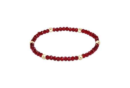Gameday Flirty Presence Bracelet - Maroon - She Chester