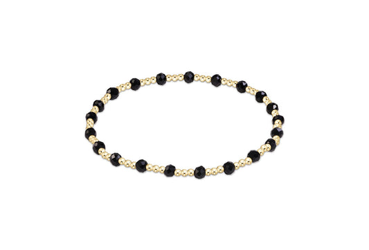 Gameday Flirty Sincerity Bracelet - Black - She Chester