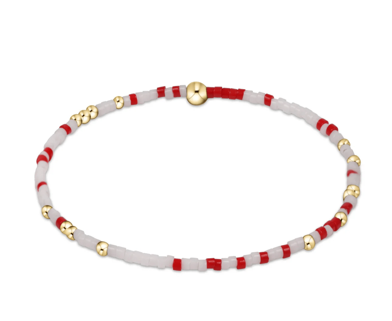 Gameday Hope Unwritten Bracelet - Bright Red - White - She Chester