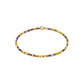 Gameday Hope Unwritten Bracelet - Deep Purple - Golden Yellow - She Chester